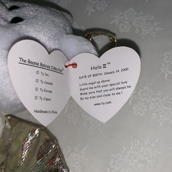 Rare Beanie Baby Halo II Angel Ty - Picture 7 of 8